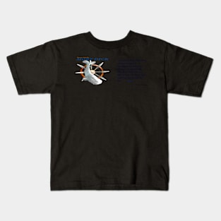 Moby Dick Image and Text Kids T-Shirt